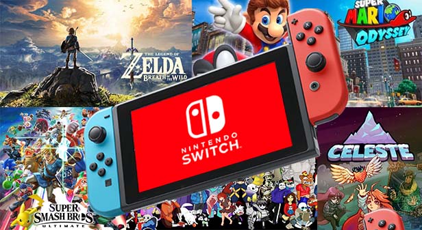 Os 5 melhores jogos grátis para Nintendo Switch
