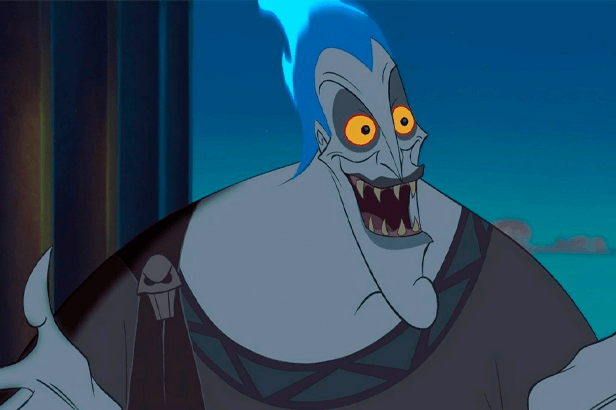 Vilão Hades do filme animado Hércules